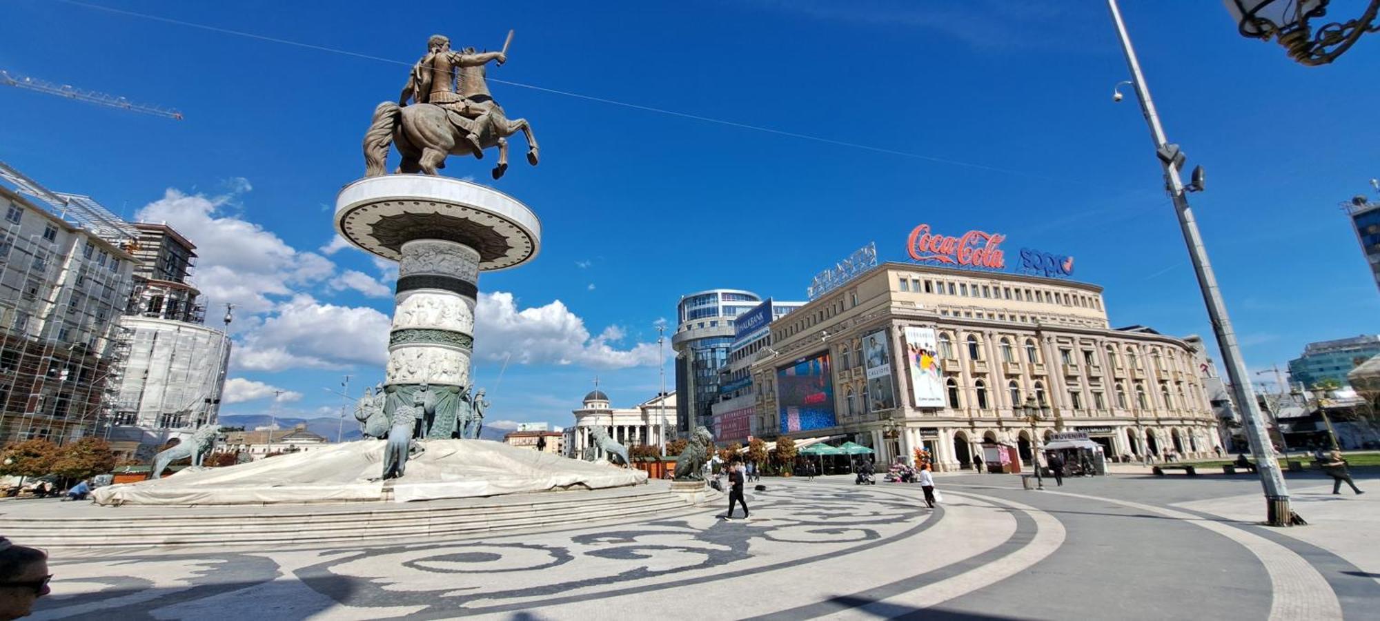 Golden Delight Central Apartment Скоп'є Екстер'єр фото